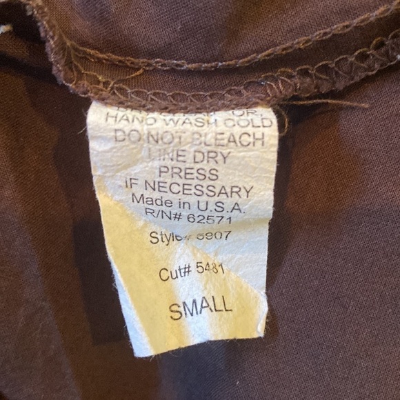 Vintage Necessary Objects dark brown prairie skirt - Picture 5 of 5